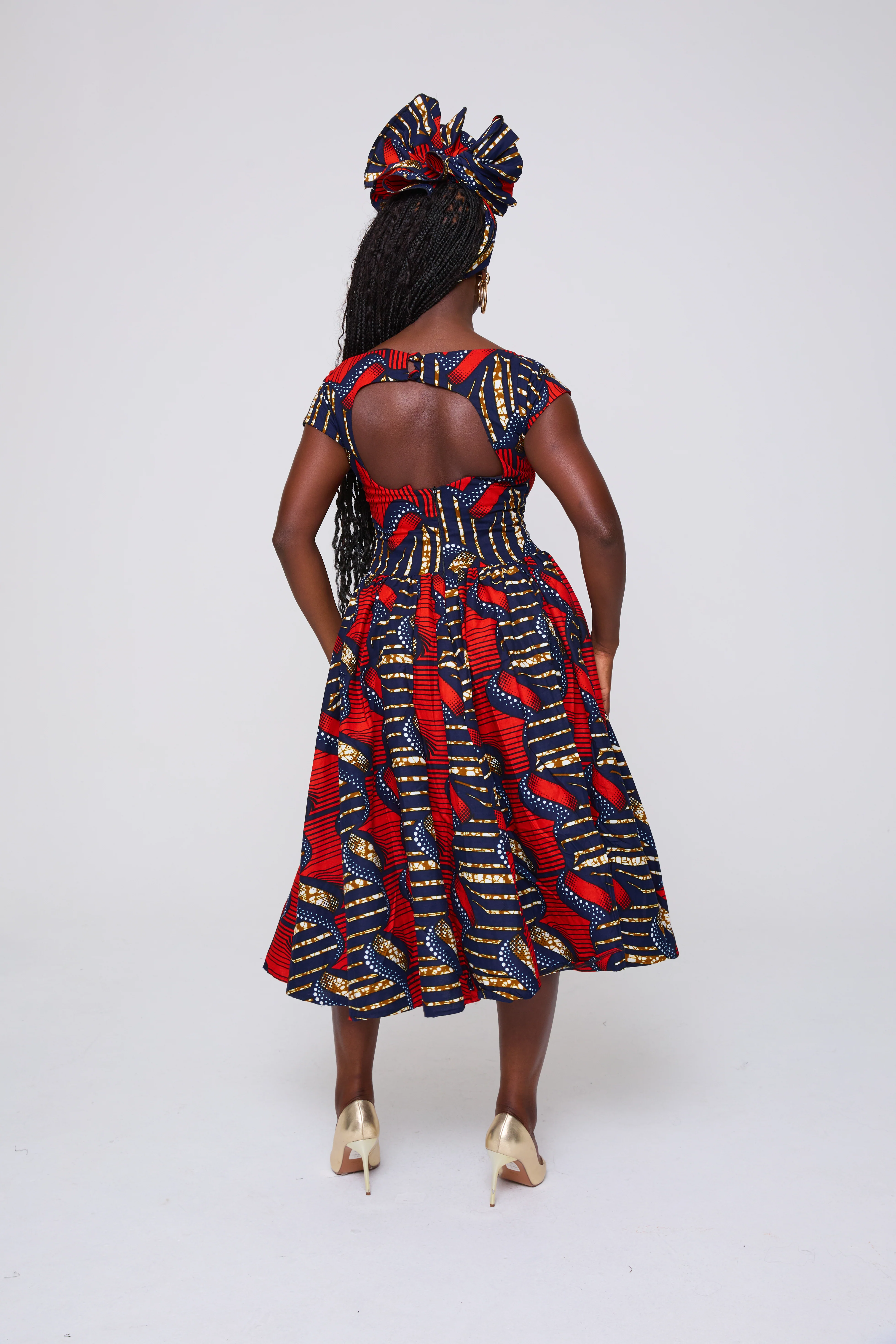 Ewane Open Back Dress - Image 2