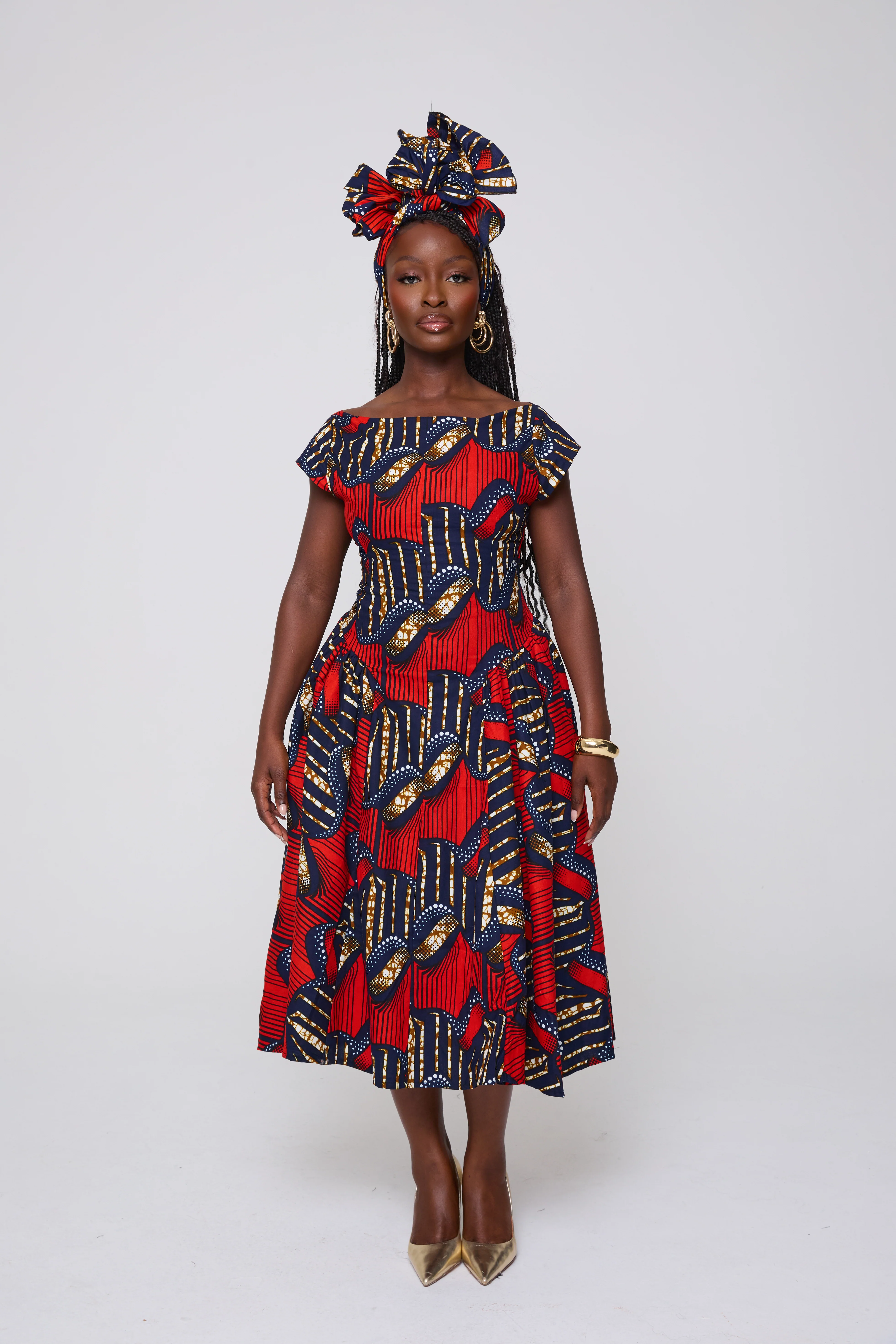 Ewane Open Back Dress - Image 6